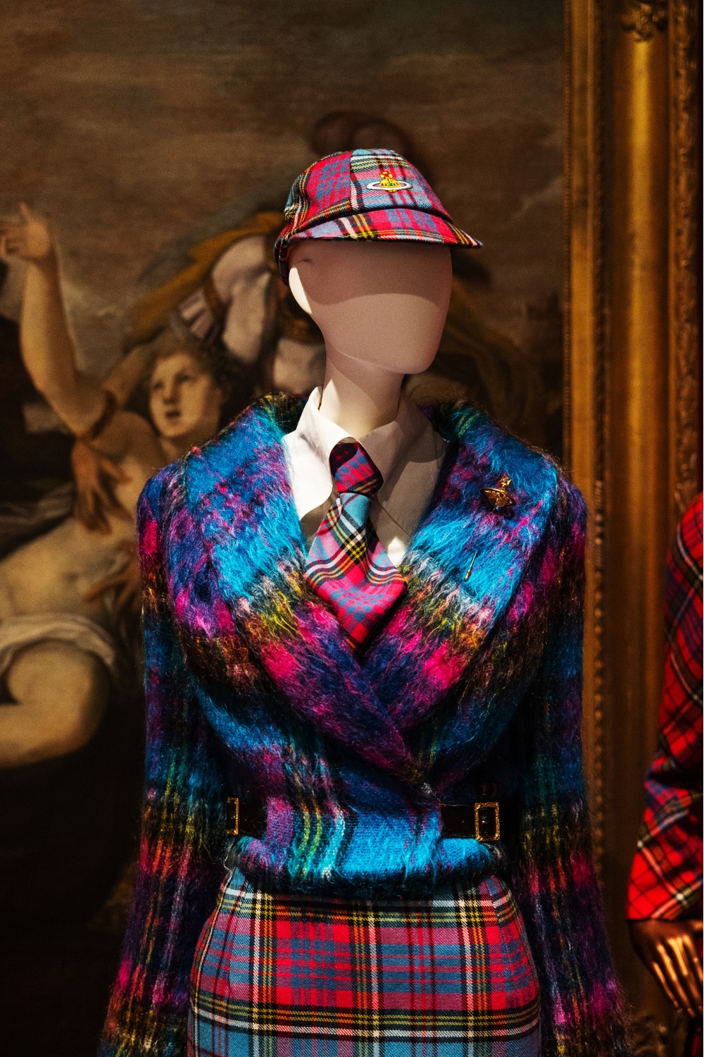 Mannequin wearing Vivenne Westwood | global fashion exhibitions