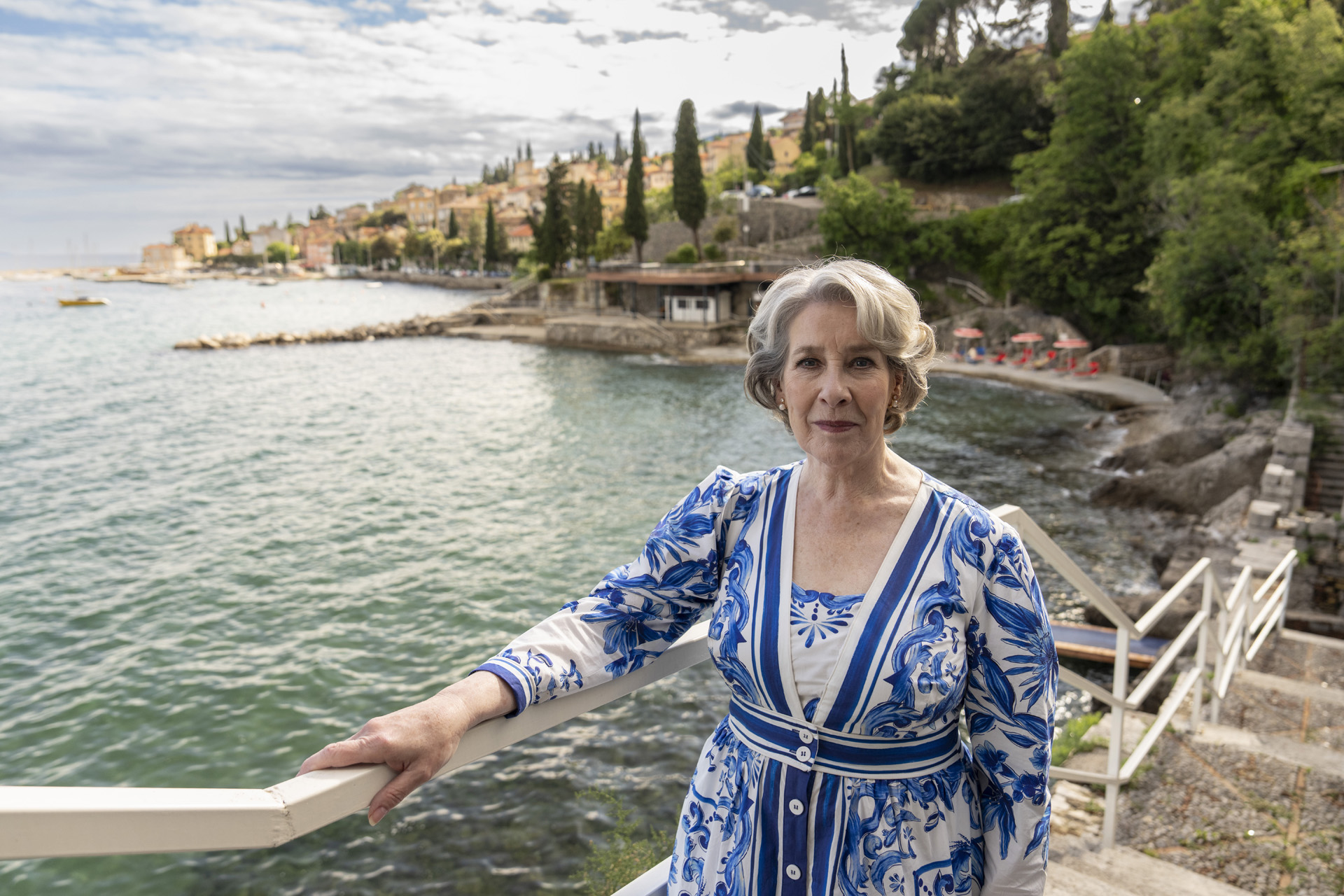 Elena Da Vinale (Phyllis Logan) in A Taste for Murder