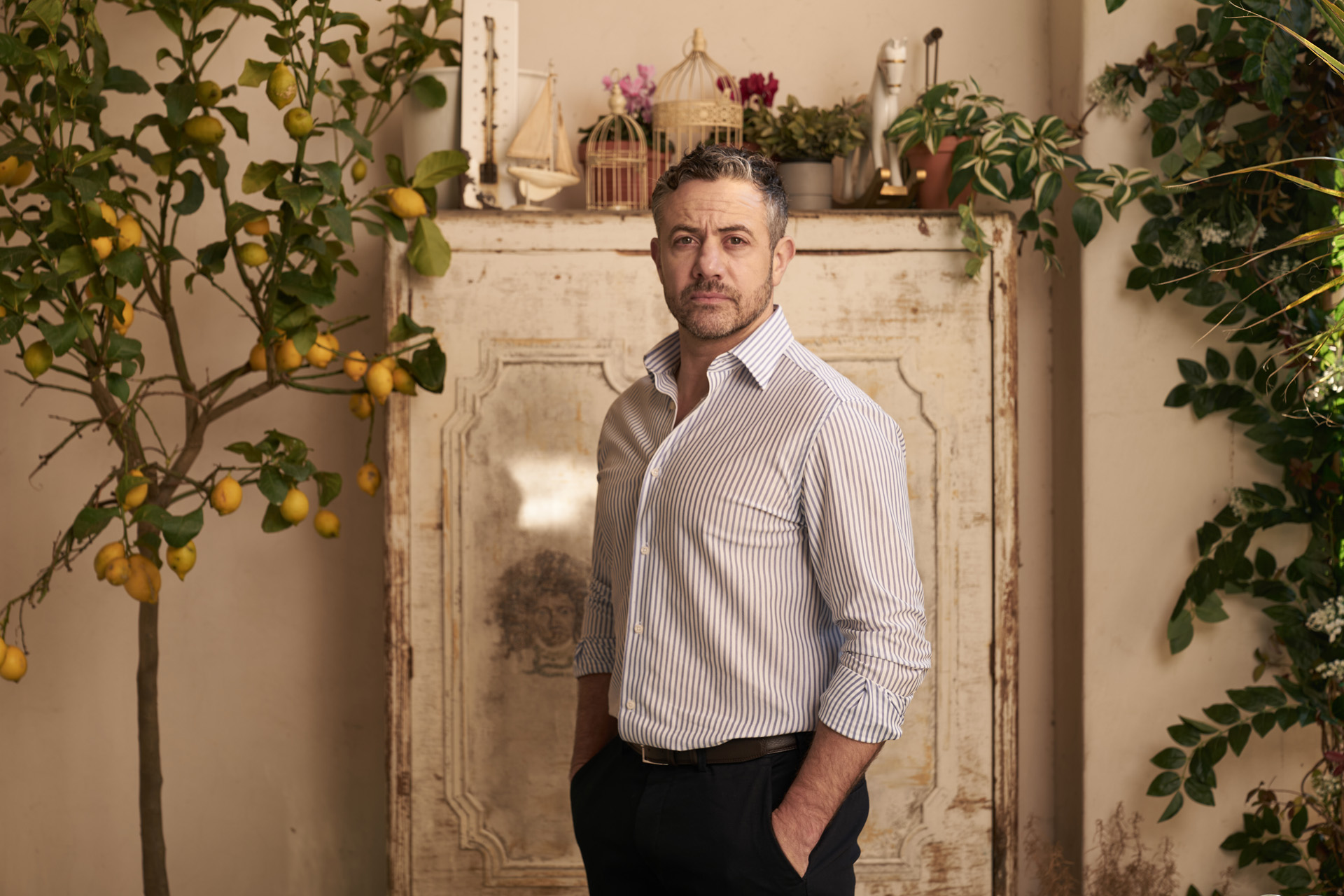 DCI Joe Mottram (Warren Brown) in A Taste for Murder