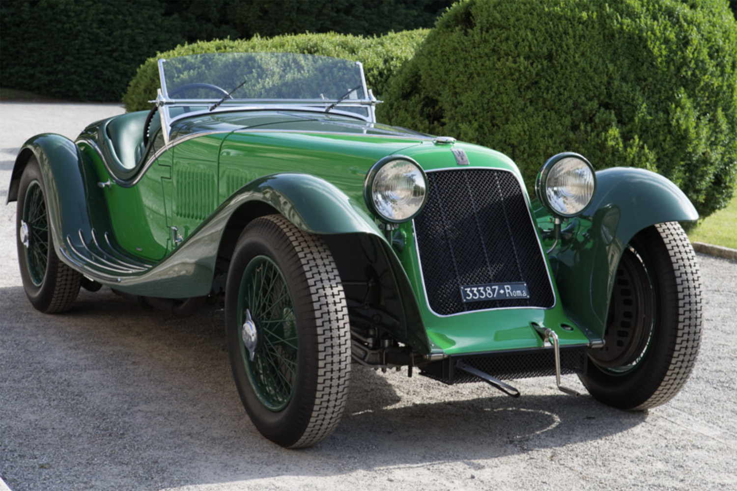 The winning Maserati