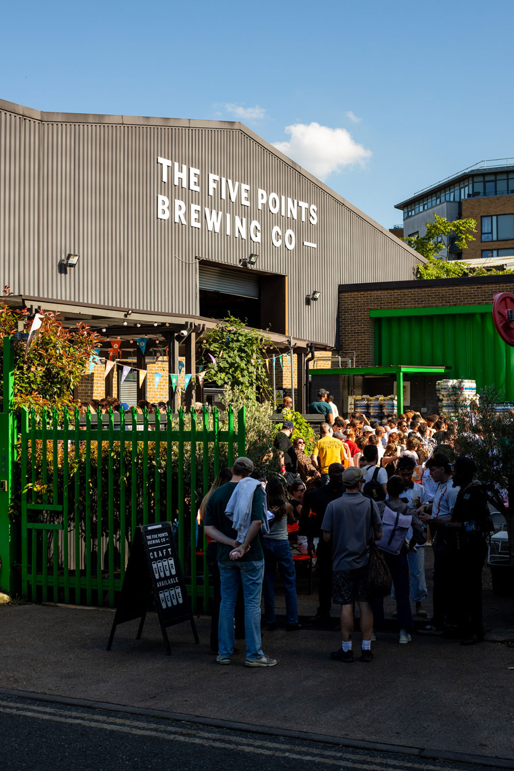 The Five Points Taproom & Courtyard, Hackney