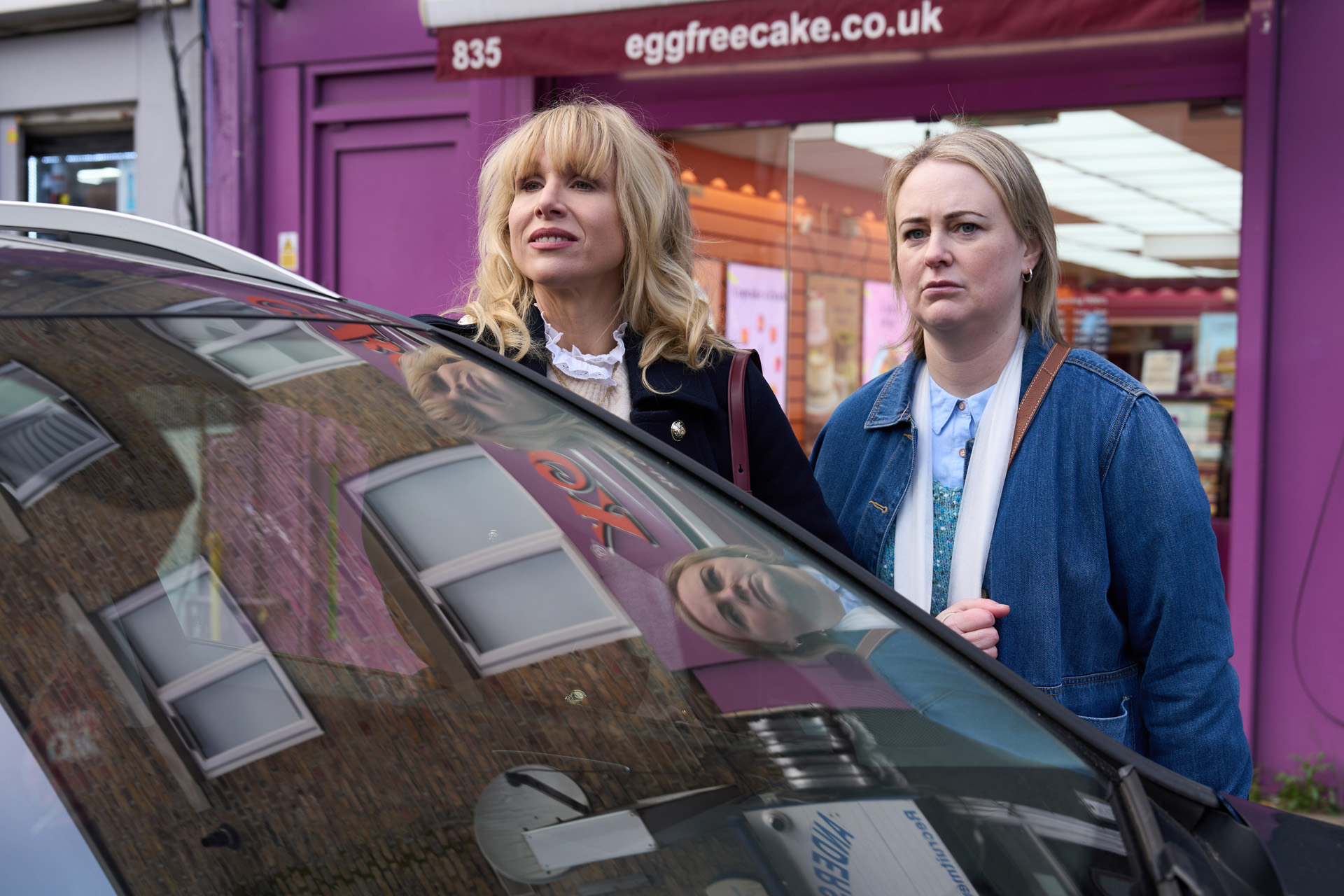 Lucy Punch and Philippa Dunne in Amandaland