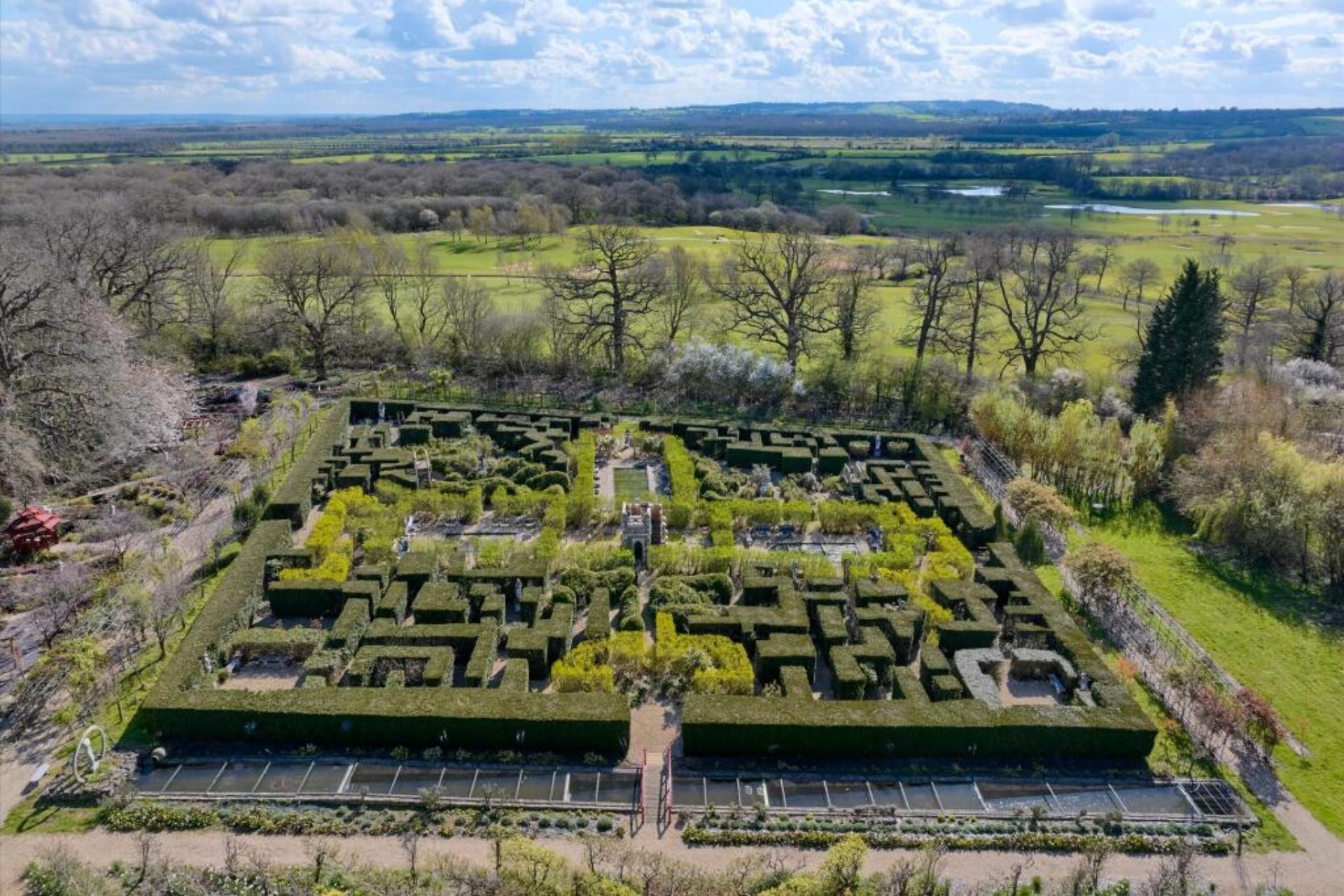 studley priory maze