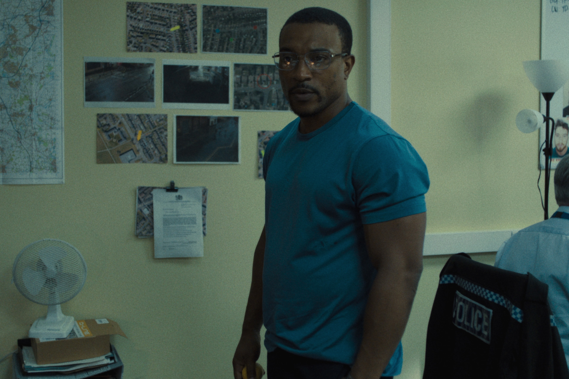 Ashely Walters as Detective Inspector Bascombe in Adolescence