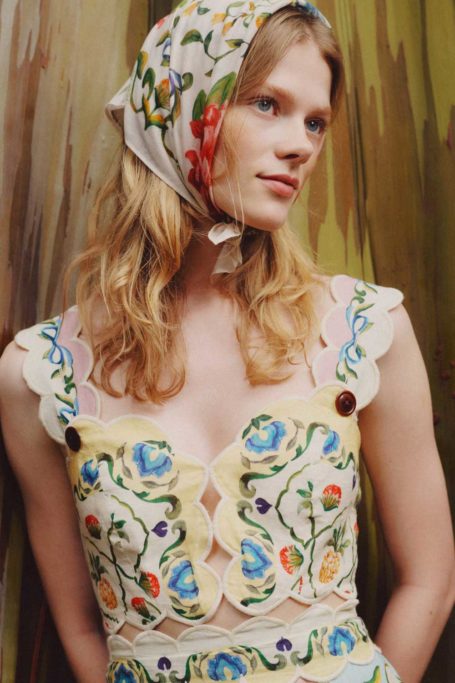 Barbour x FARM Rio Petal Dress
