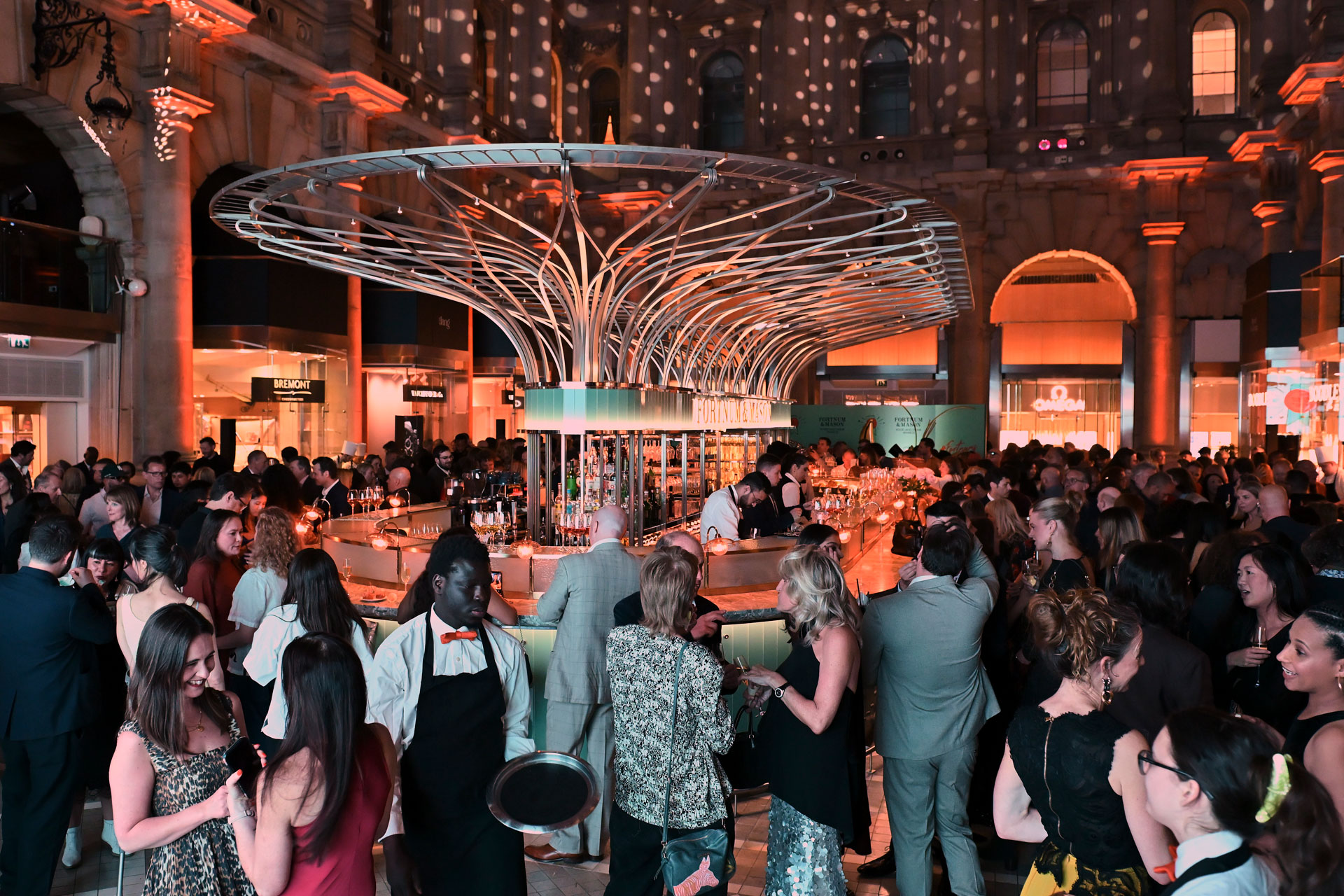 Crowd at Fortnum & Mason food and drink awards