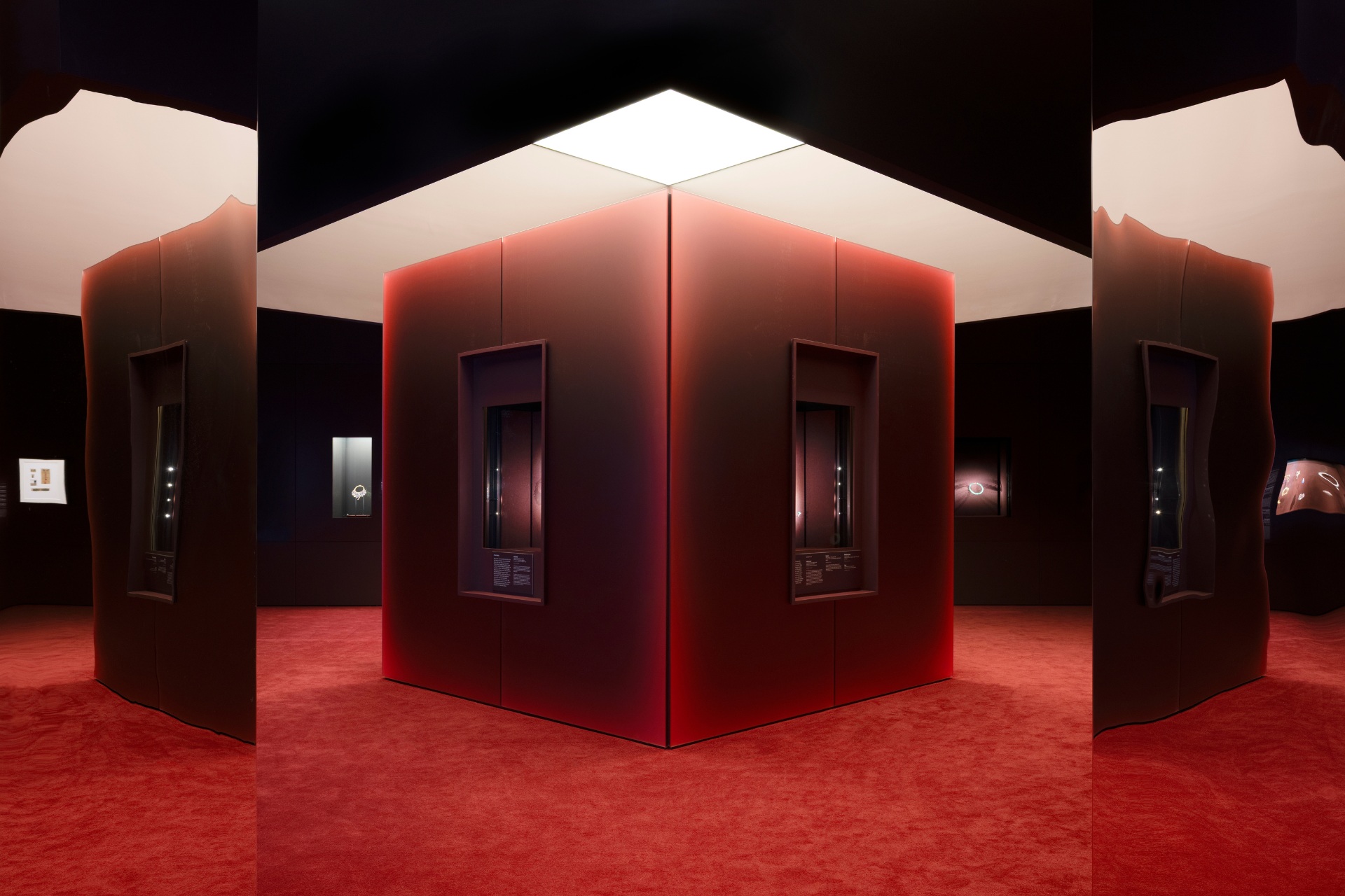 Exhibition view of Cartier at The National Gallery of Victoria (NGV), Melbourne