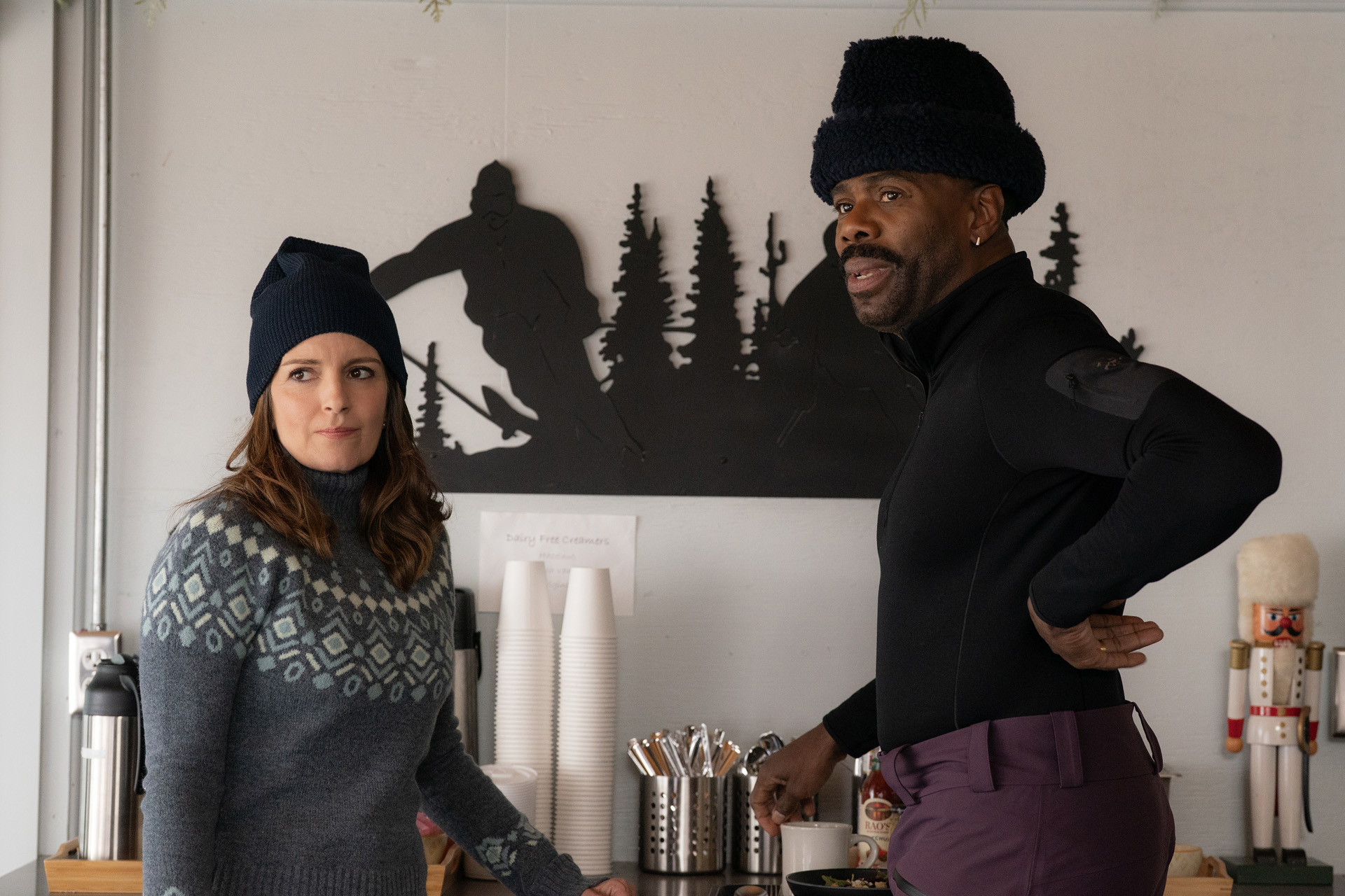 Tina Fey as Kate and Colman Domingo as Danny in season 1 of The Four Seasons