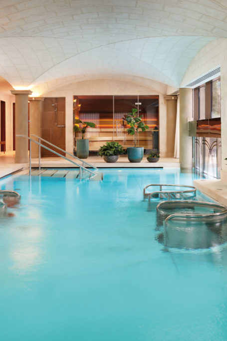 Spa pool at Grantley Hall