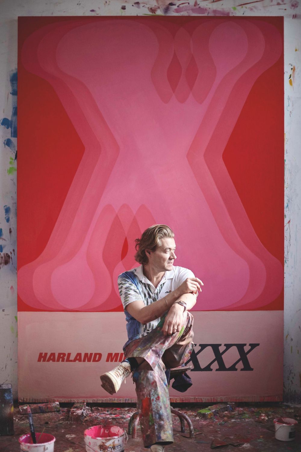 How Does Harland Miller Live A Life In Balance?