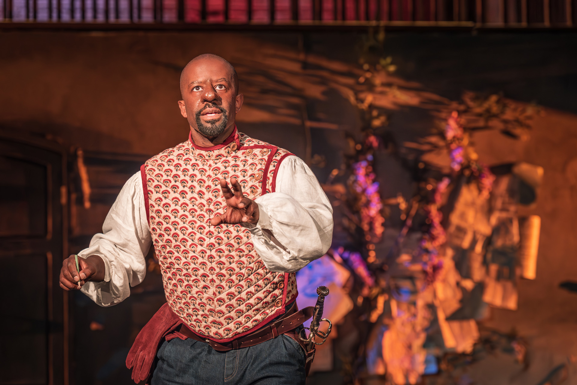 Adrian Lester as Cyrano in RSC's Cyrano de Bergerac