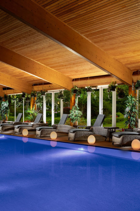 Pool at Isle of Eriska Hotel and Spa