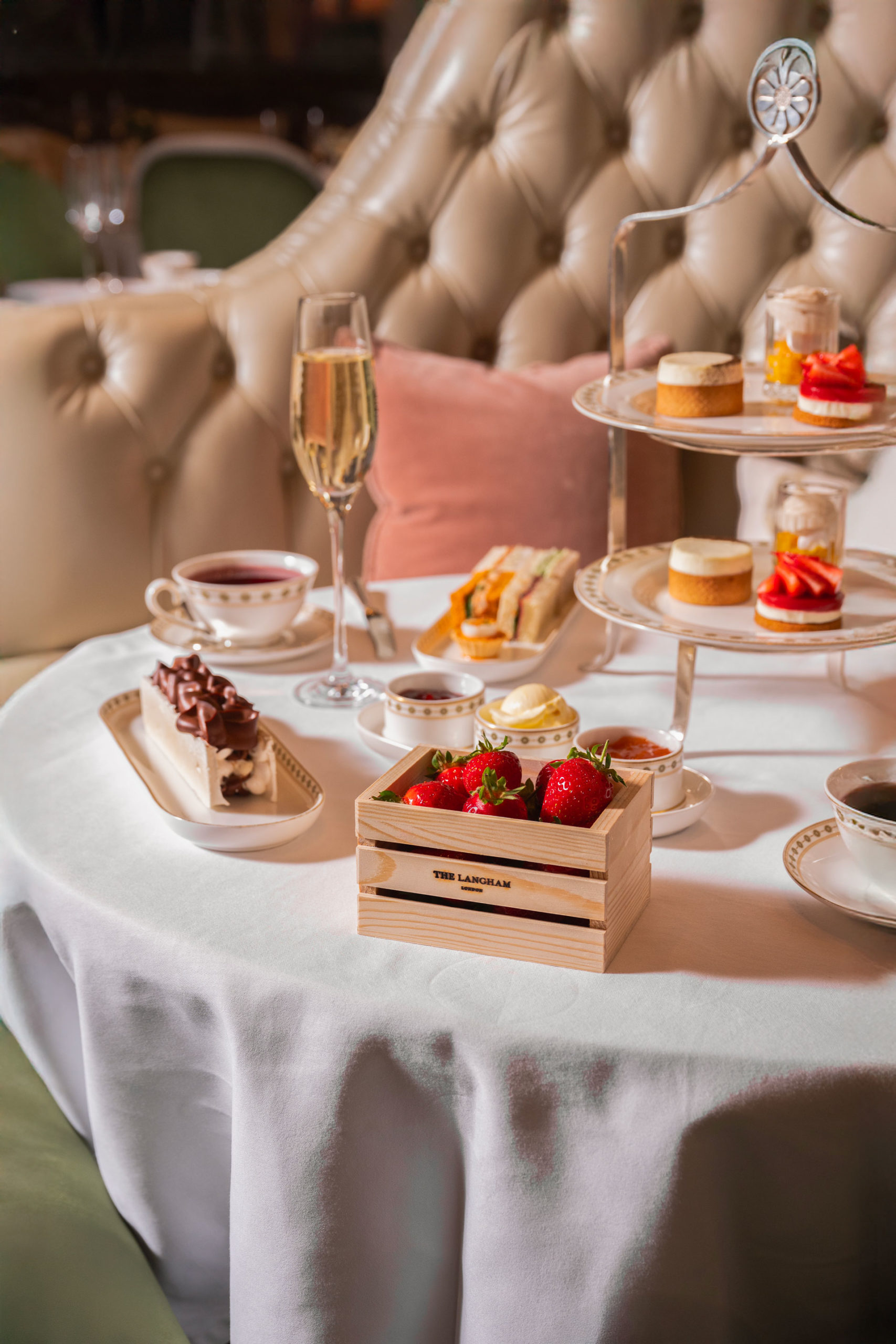 Wimbledon Season afternoon tea at the Langham