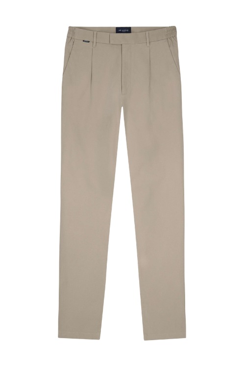 Beige trousers
