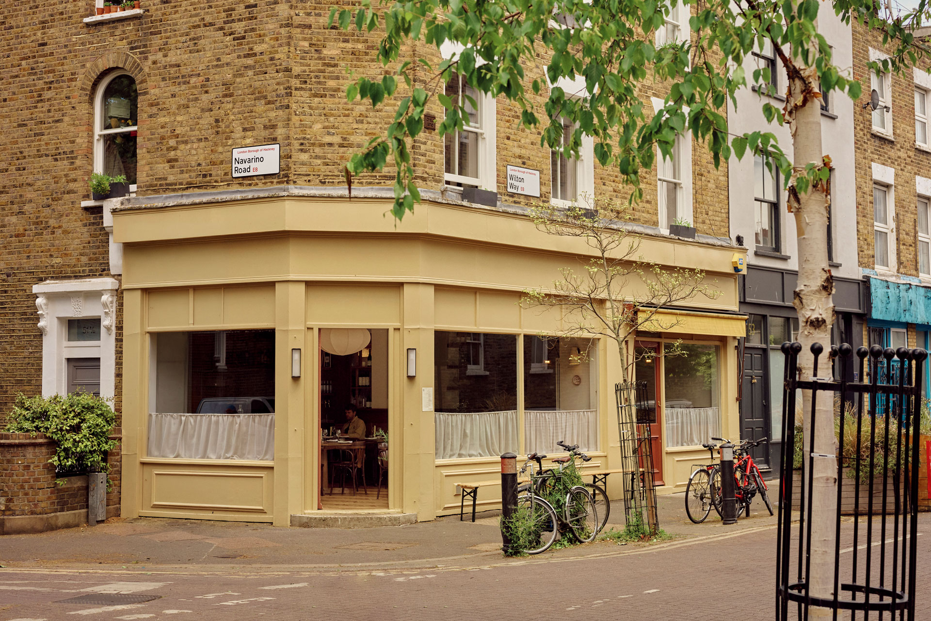 Exterior of Ornella restaurant