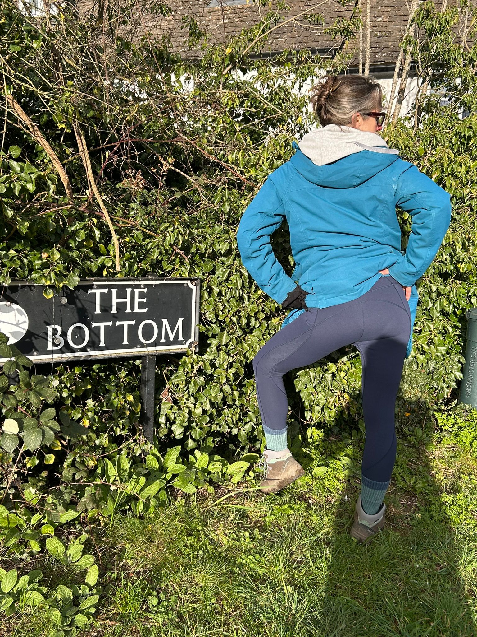 the bottom