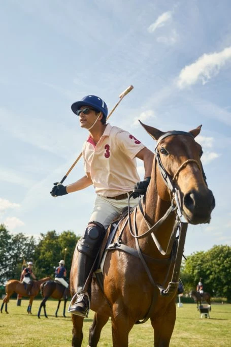 Luke Pasqualino as Bas Baddingham in Rivals season 2