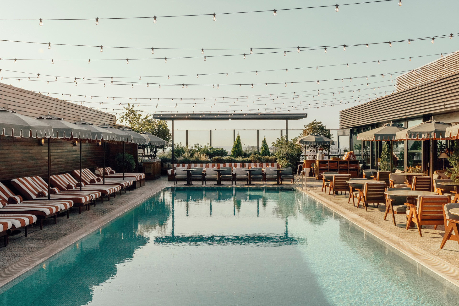 The Rooftop Pool at White City House