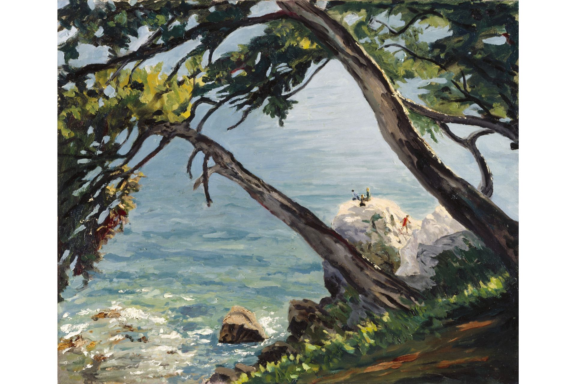 Sir Winston Churchill, Cap d’Ail, Alpes-Maritimes, 1952