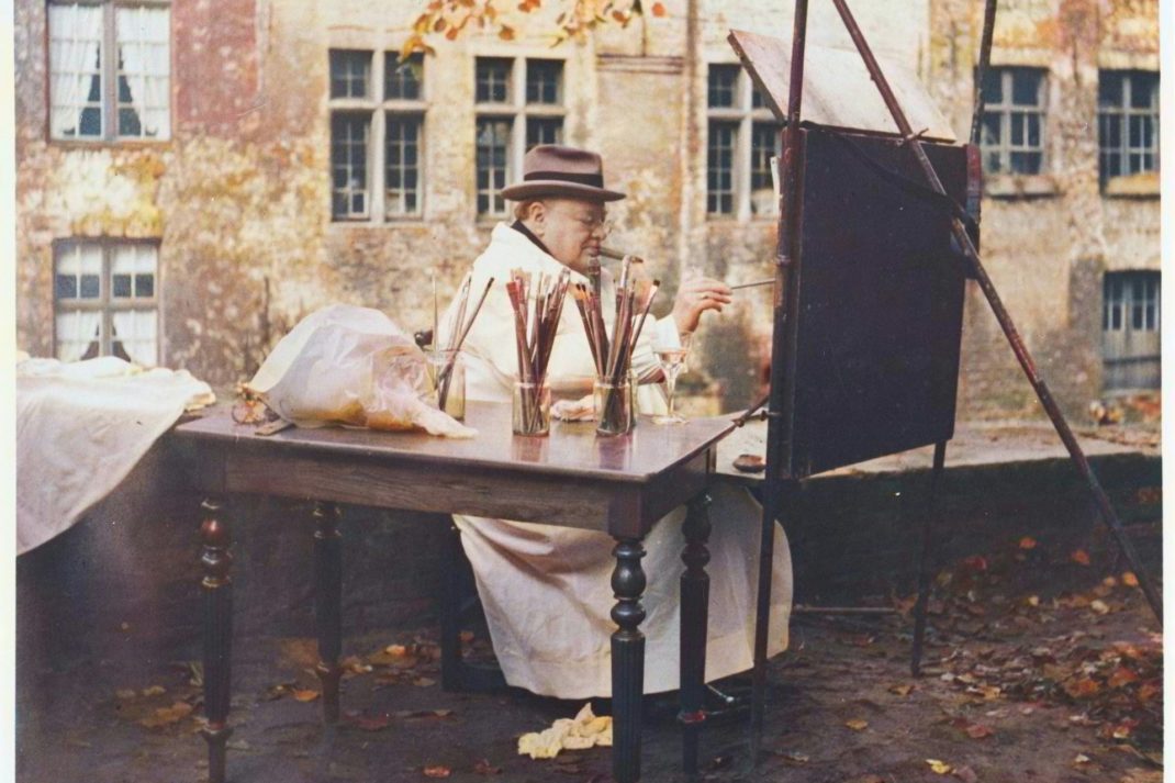 Inside The First Major Exhibition Of Winston Churchill’s Paintings Since His Death