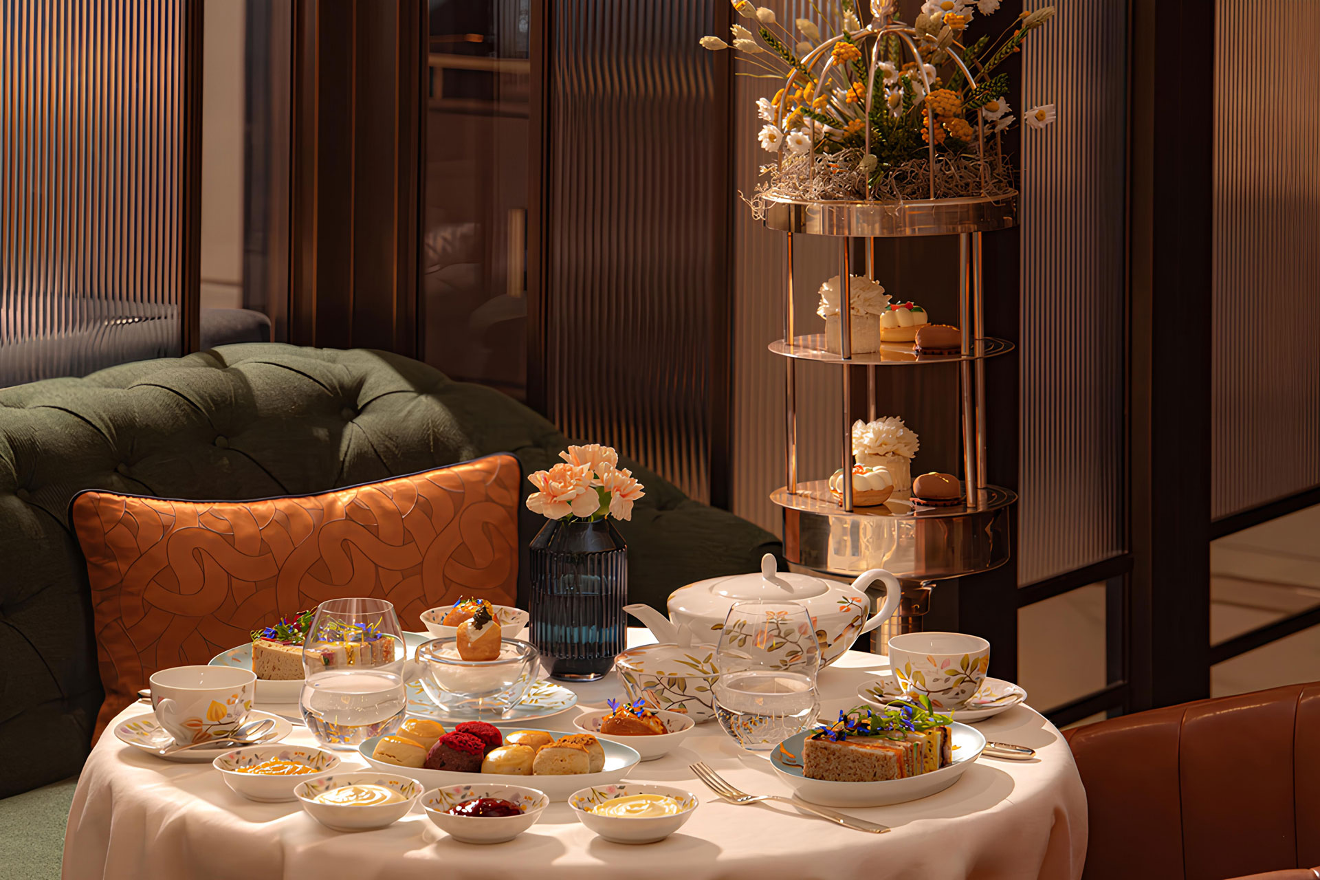Afternoon tea at Jumeirah Carlton Tower