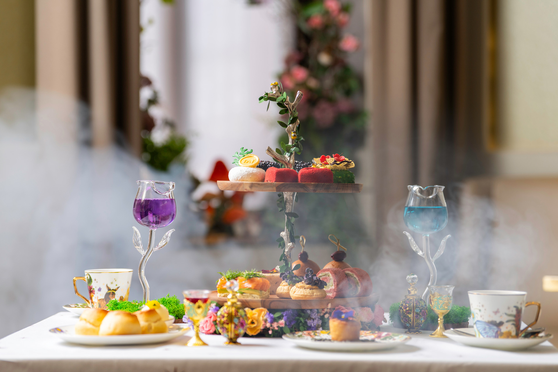 Theatrical afternoon tea