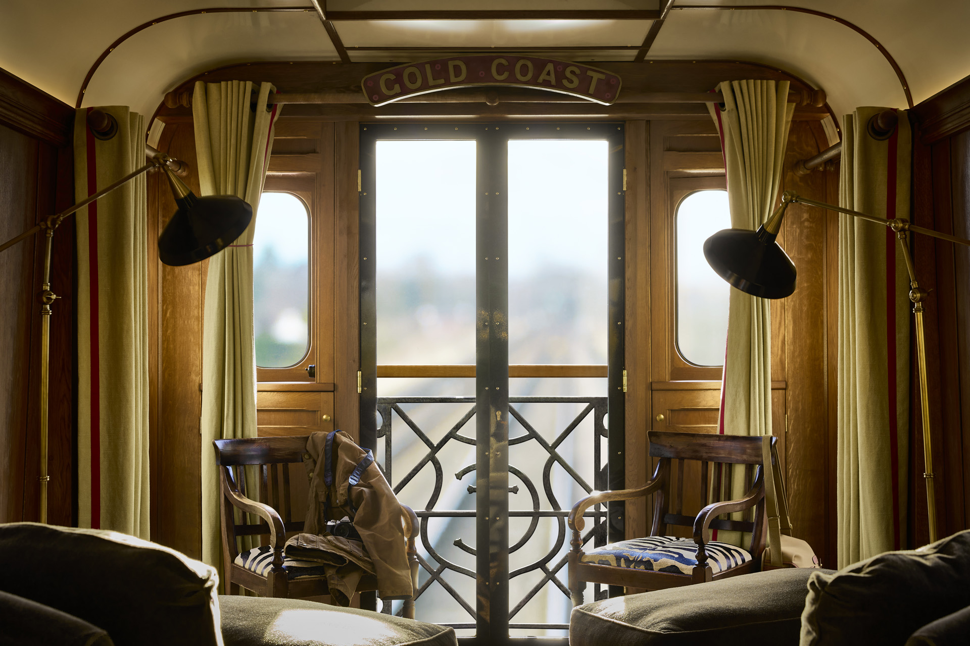 An Observation Window on The Chairman’s Train