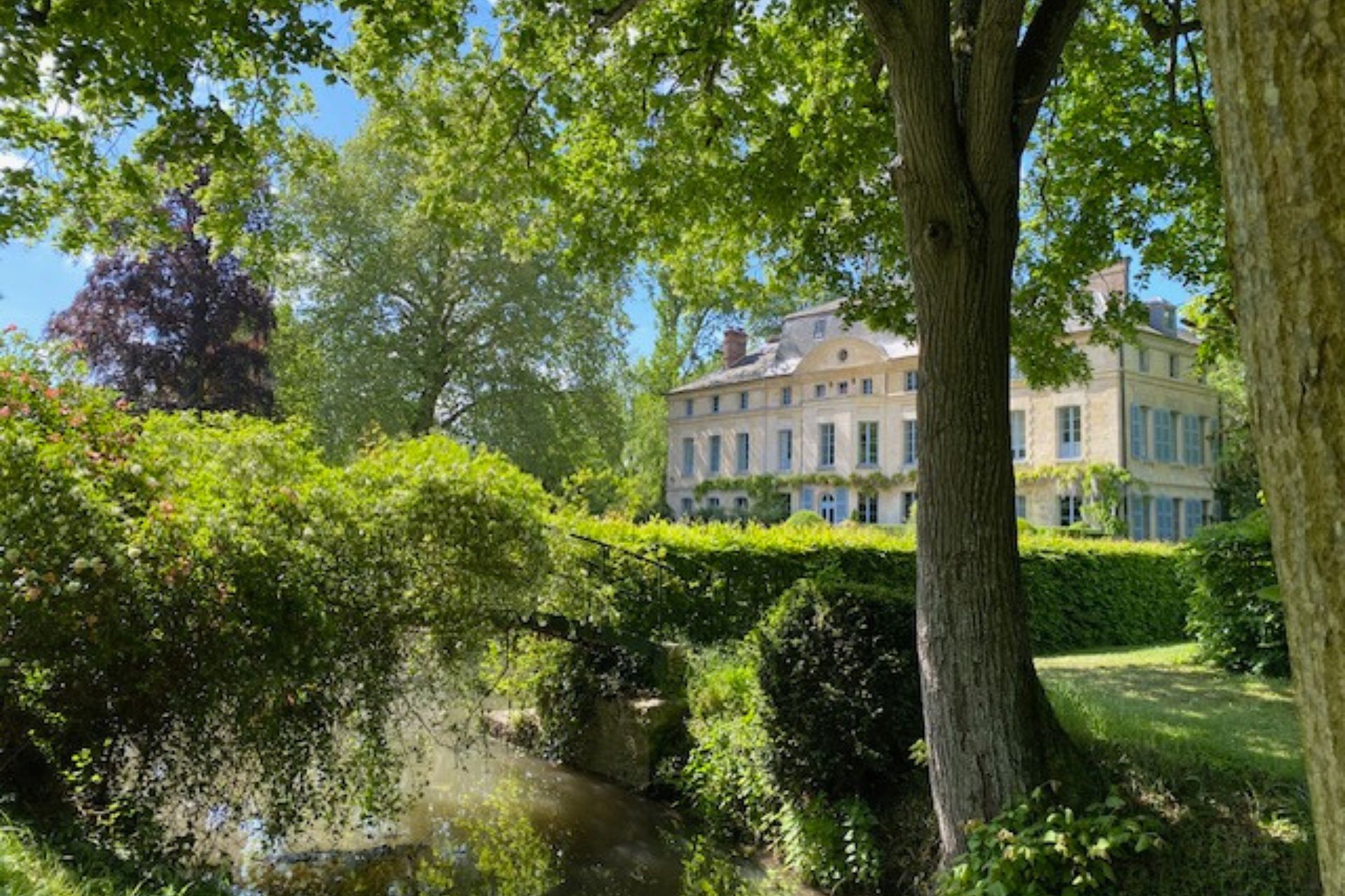 The Beautiful Hotel Garden At Catherine Deneuve's Former Country Château Has Won A National Award