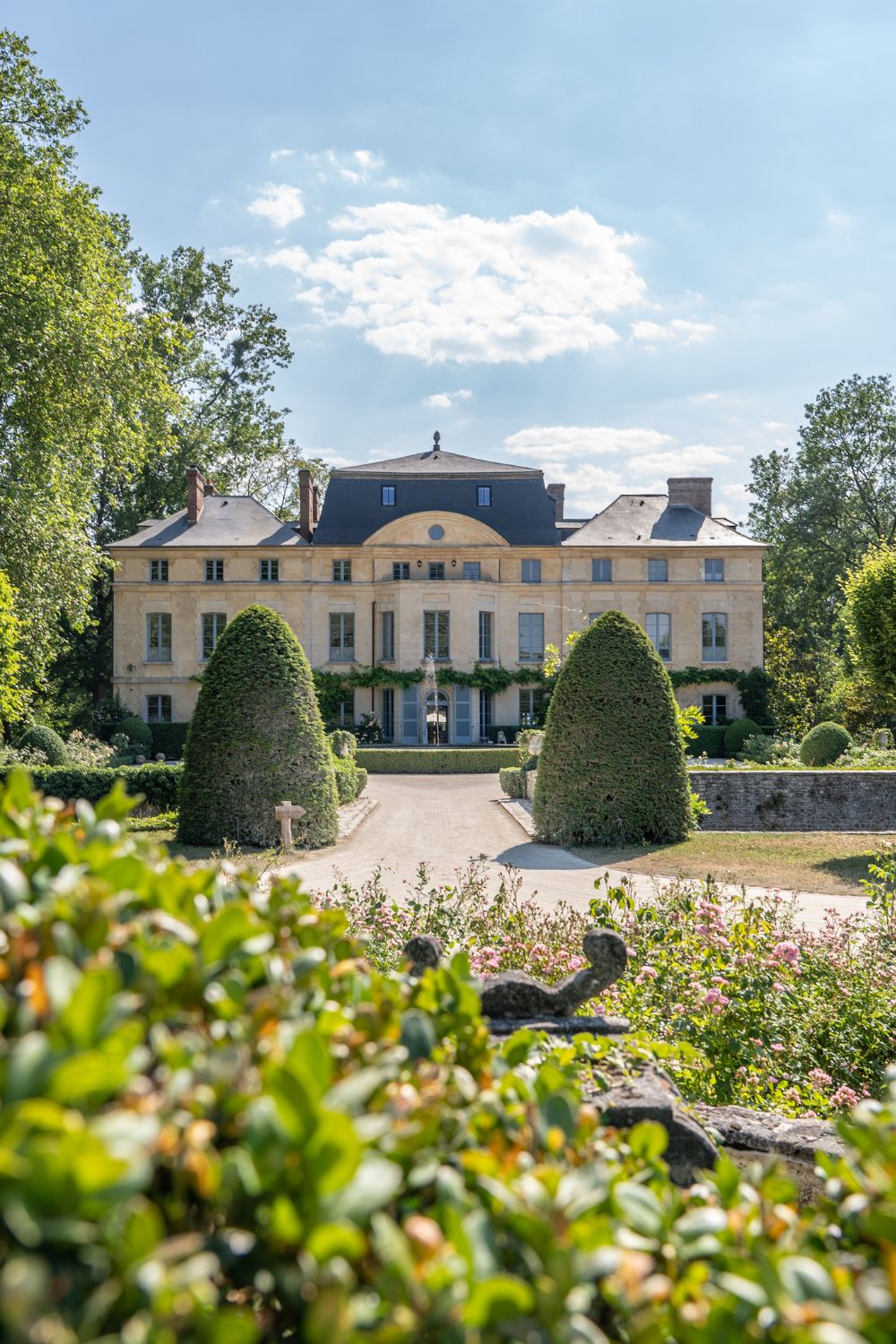 The Beautiful Hotel Garden At Catherine Deneuve's Former Country Château Has Won A National Award