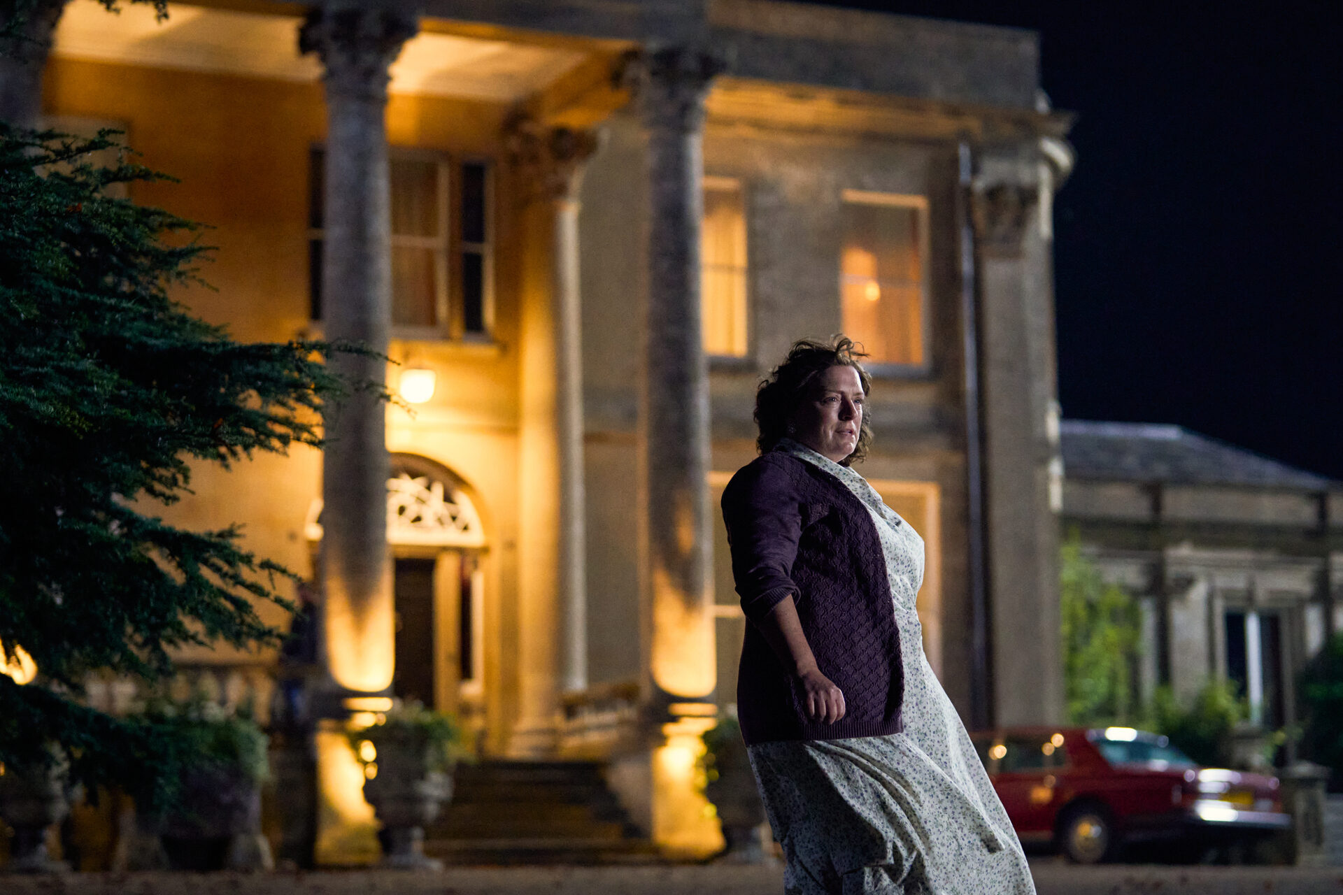 Claire Rushbrook as Monica Baddingham in Rivals season two