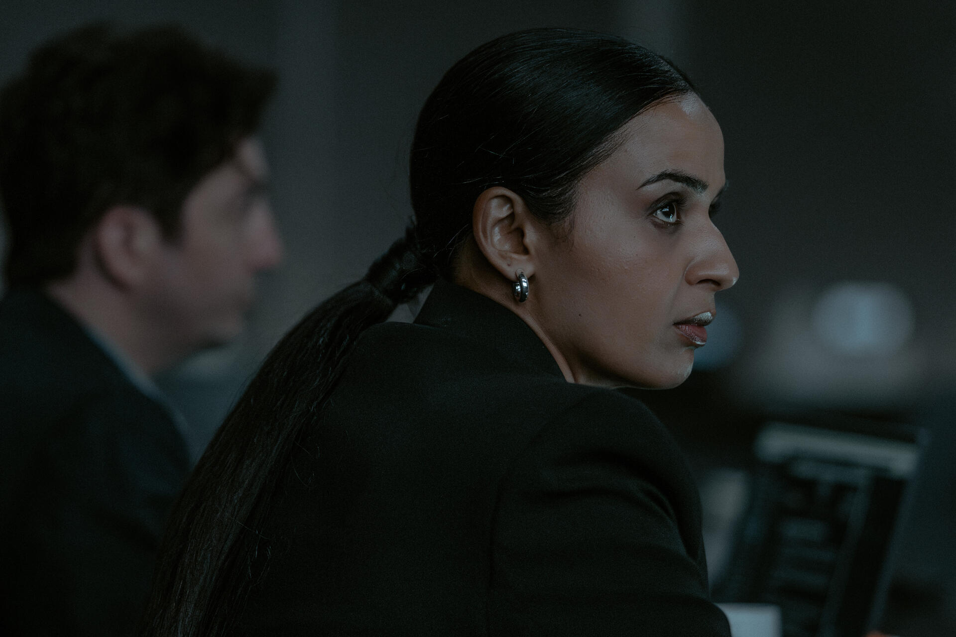 A still from The Agency