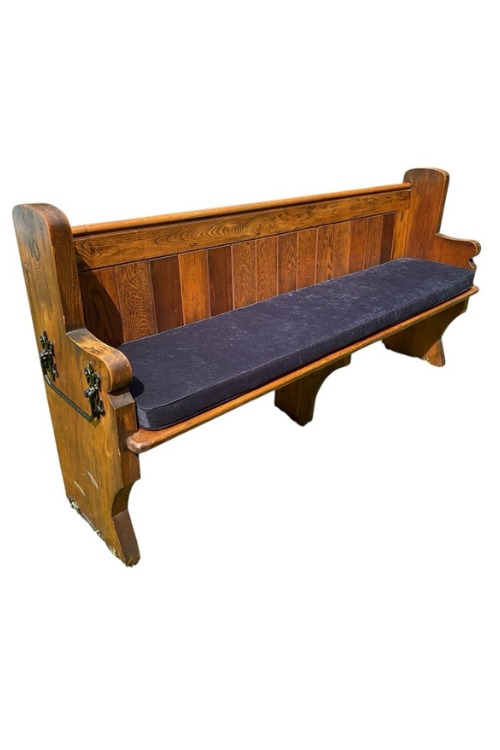 Victorian Pine Pew
