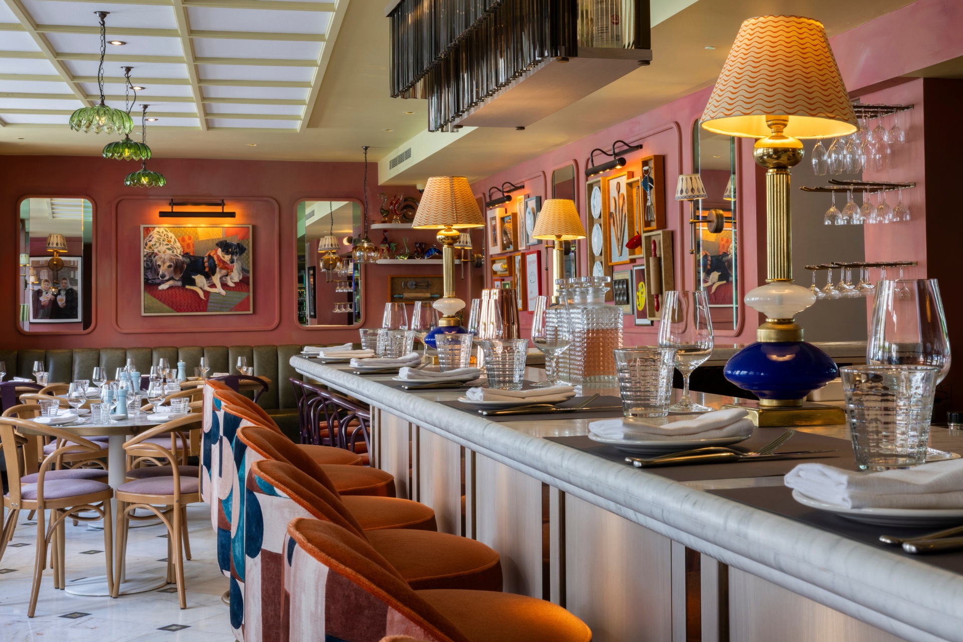 Bar at Cafe Murano