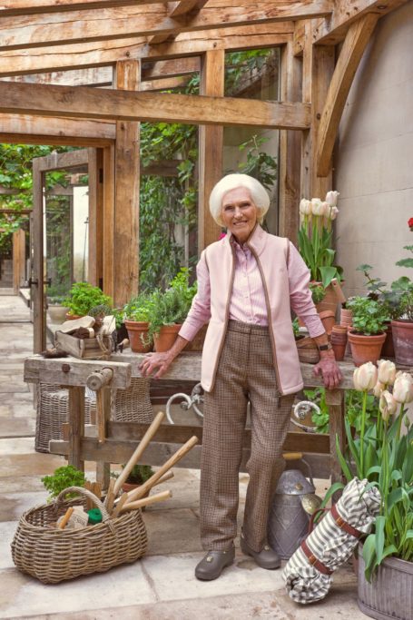 Mary Berry dressed in Holland Cooper outfit