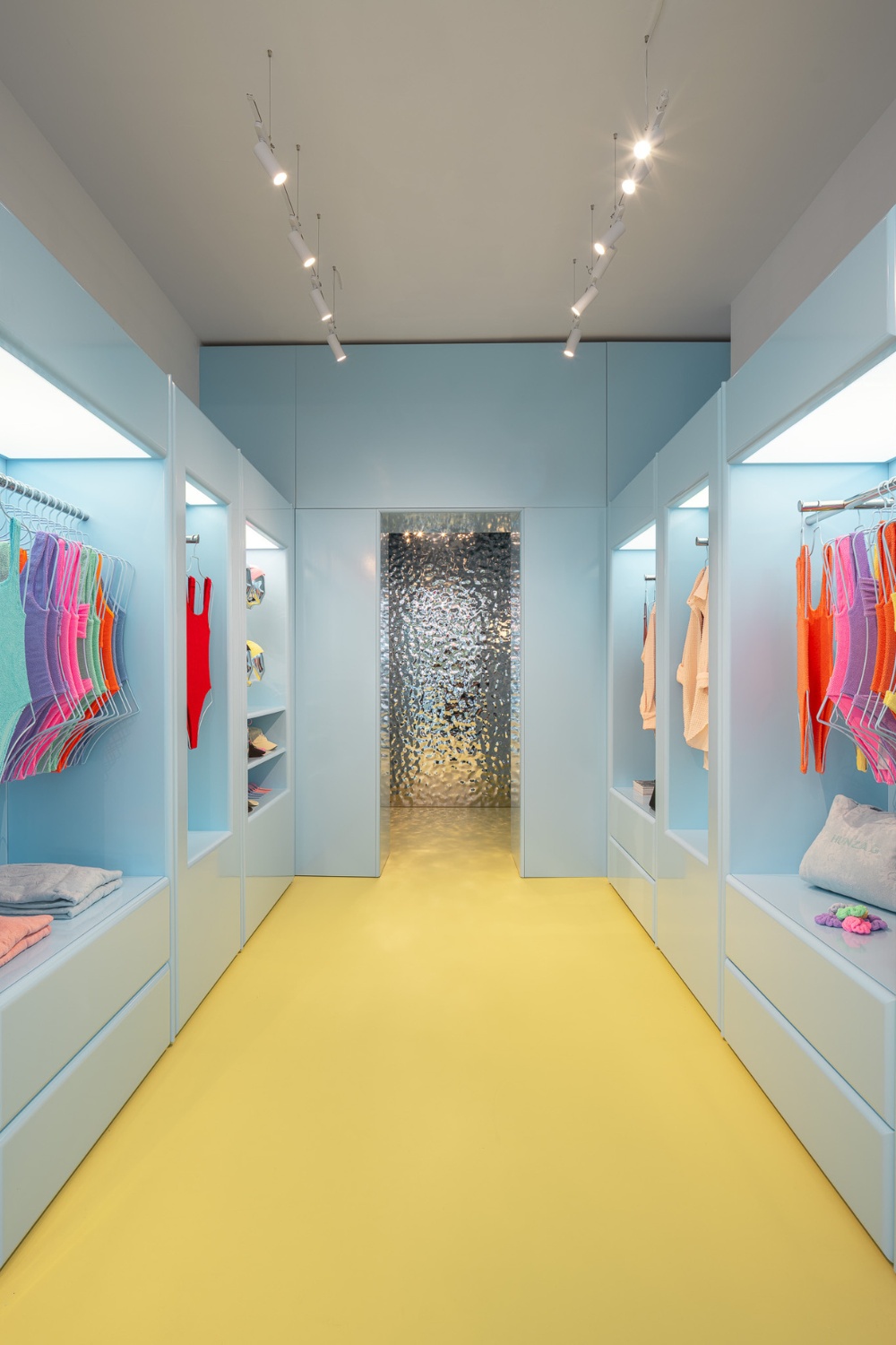 Hunza G swim pop-up