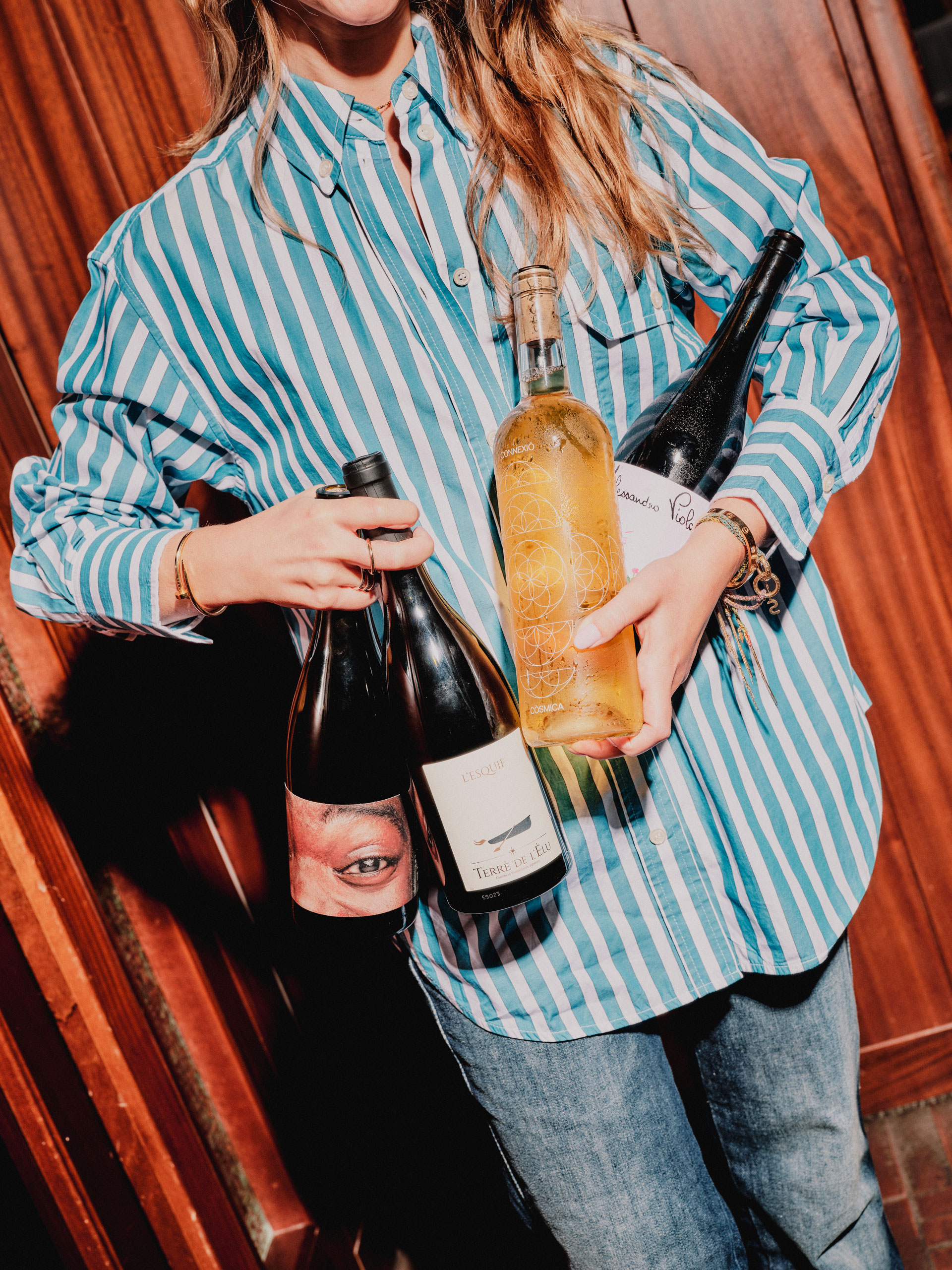 Natural wines at Isla at The Standard Hotel. Photo credit: Charlie Mckay