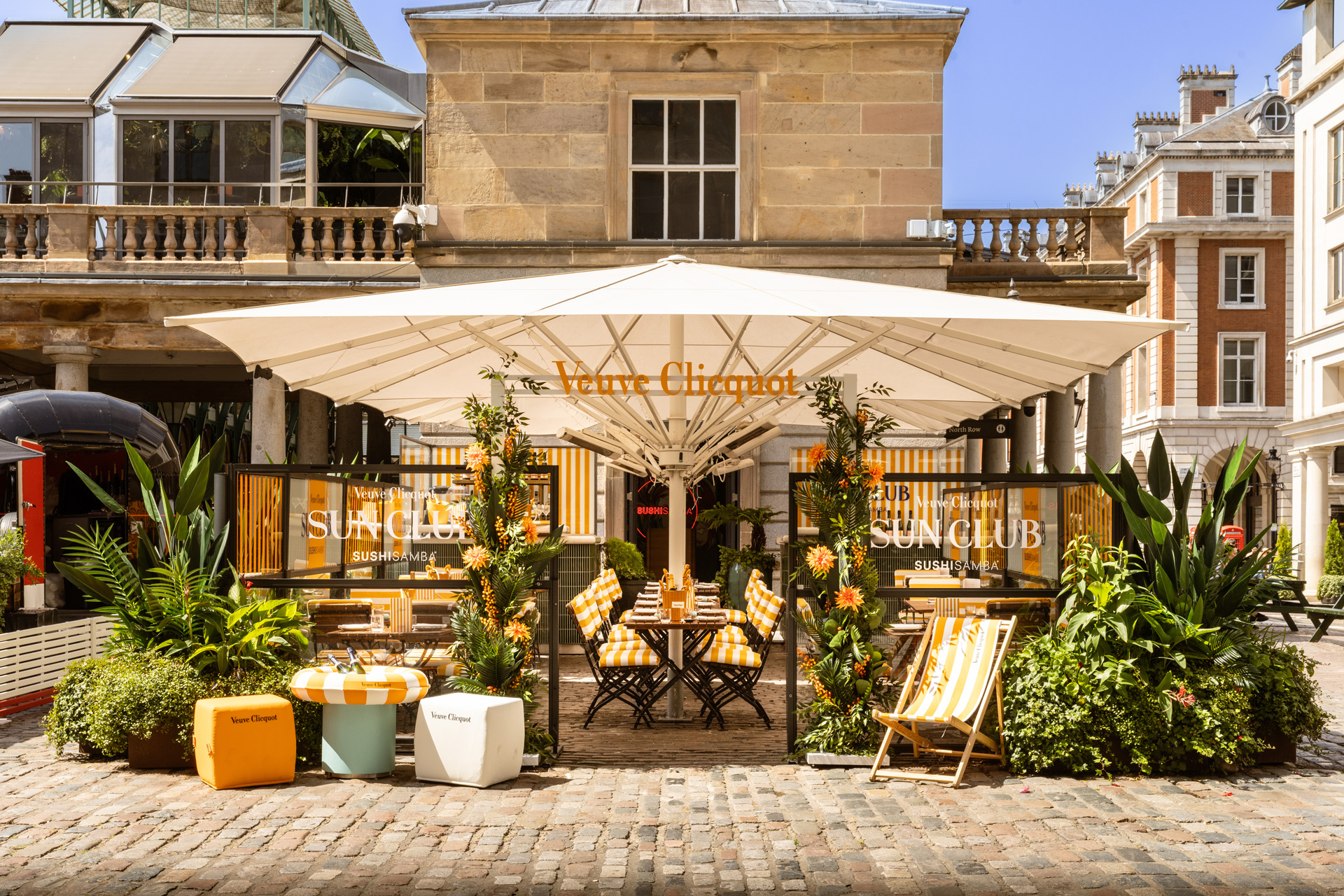 The summer terrace pop up at SUSHISAMBA Covent Garden