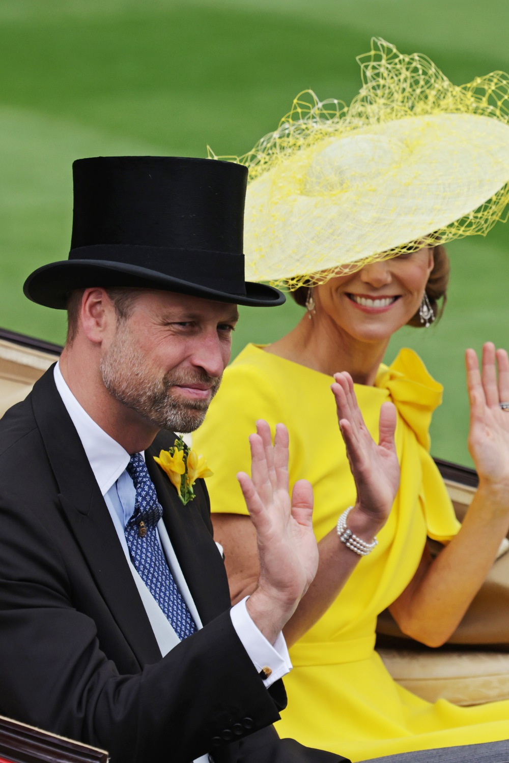 Prince and Princess of Wales at Royal Ascot 2026