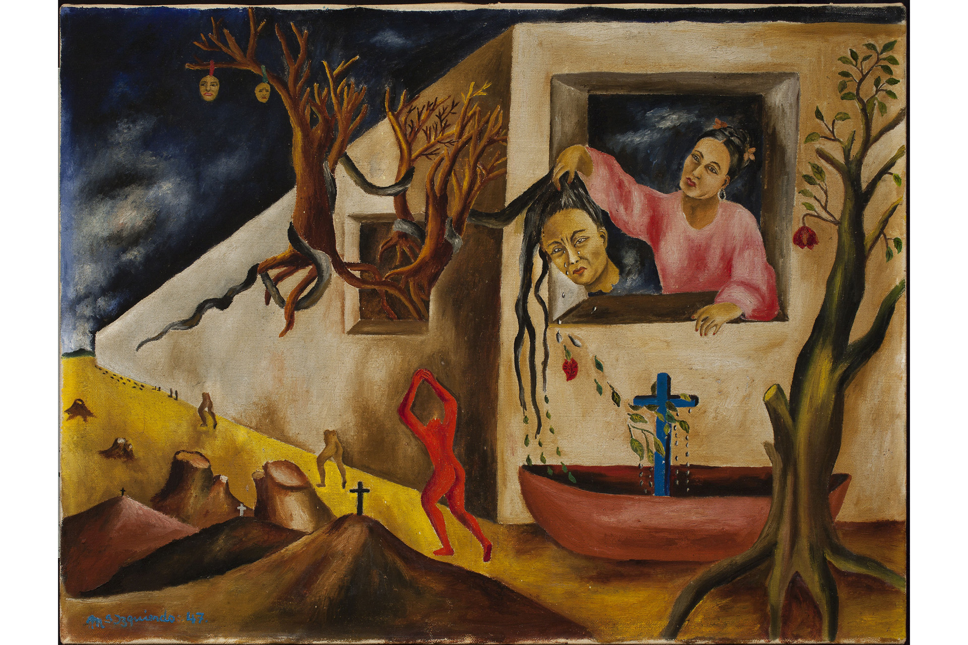 Maria Izquierdo, Dream and Premonition, 1947.