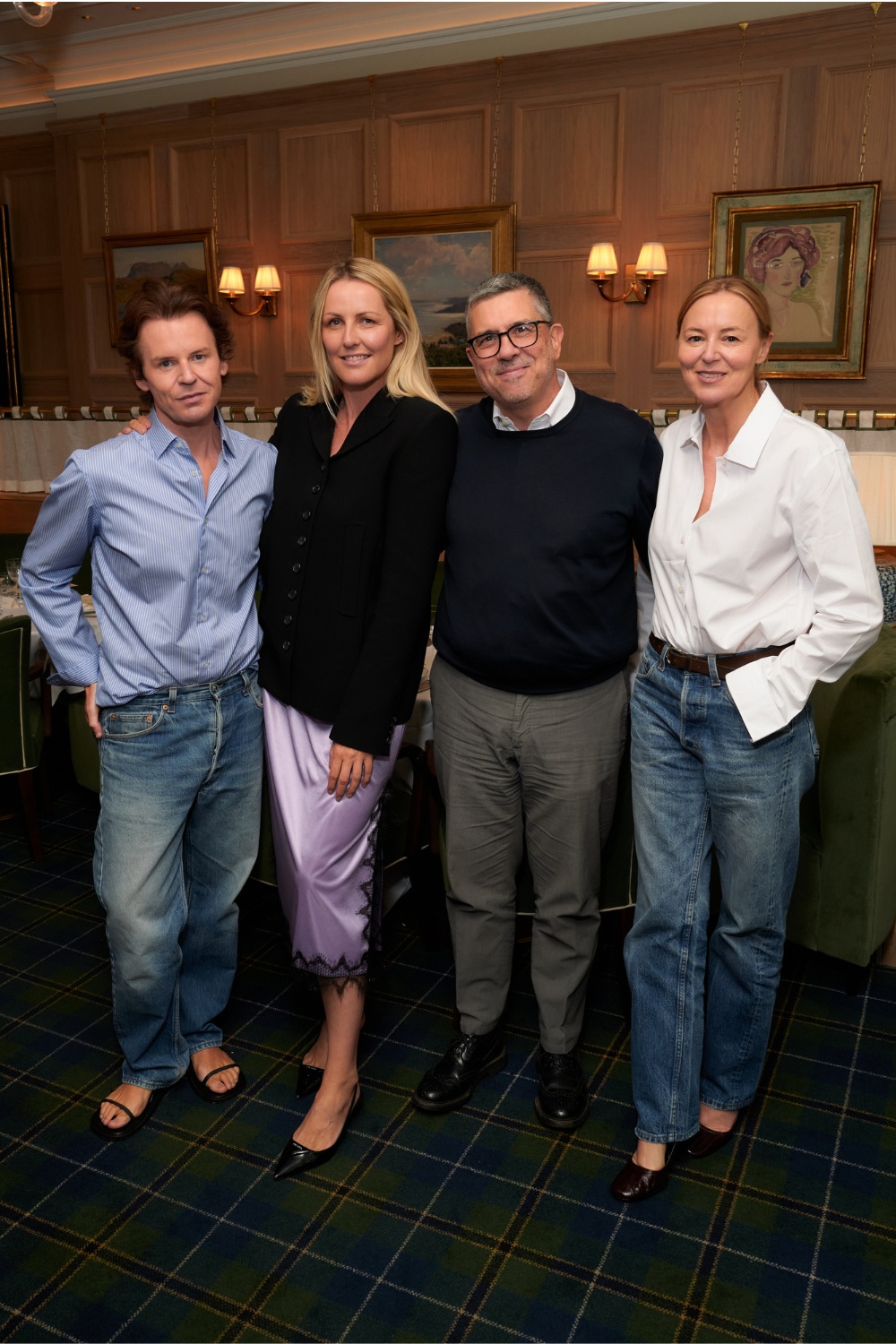 Christopher Kane, Laura Weir, Andrea Baldo and Tammy Kane