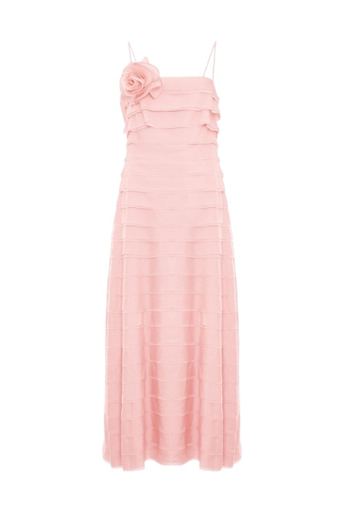 Pink ruffle Phase Eight dress