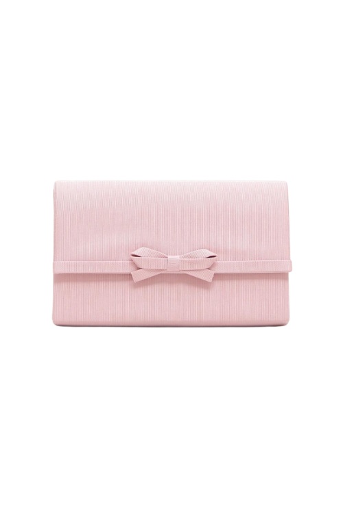Pink Phase Eight clutch bag