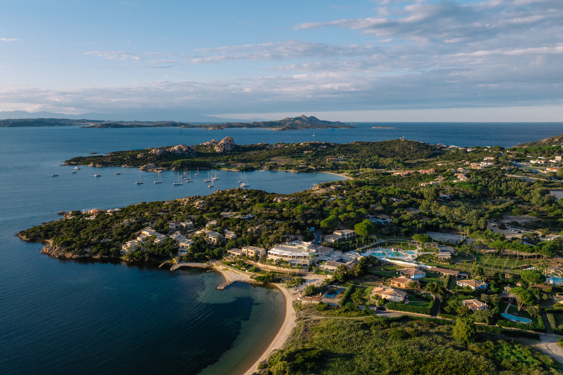 Full view of 7Pines Sardinia resort