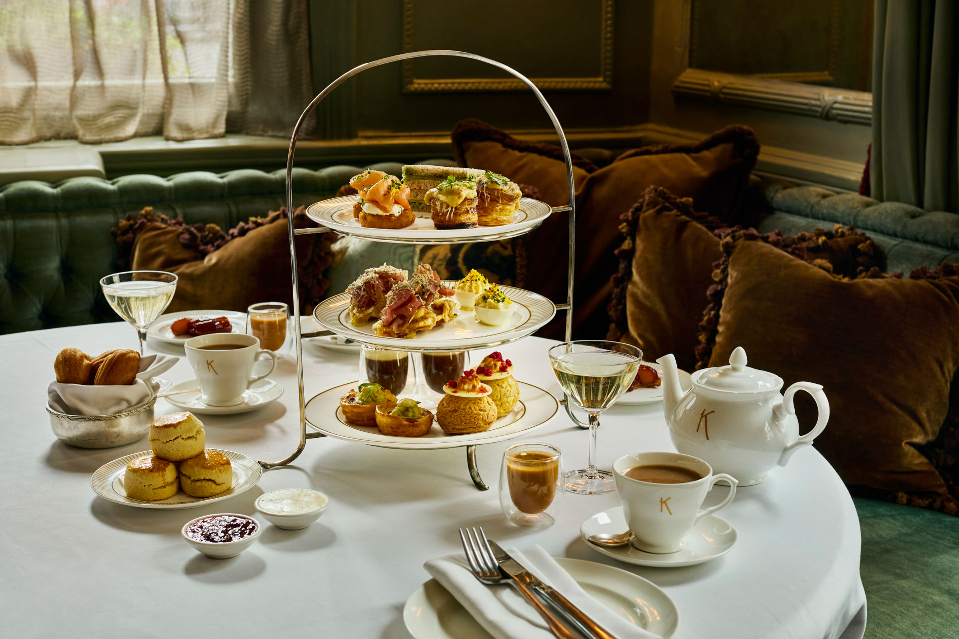 Afternoon tea at Kettner's