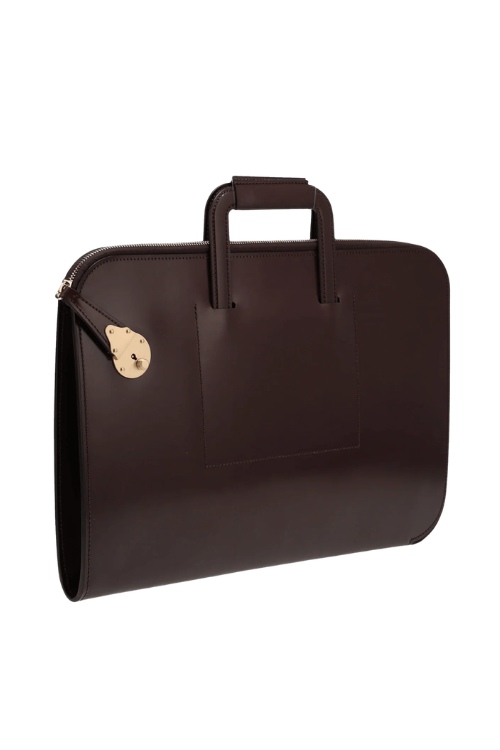 Brown case by Swaine