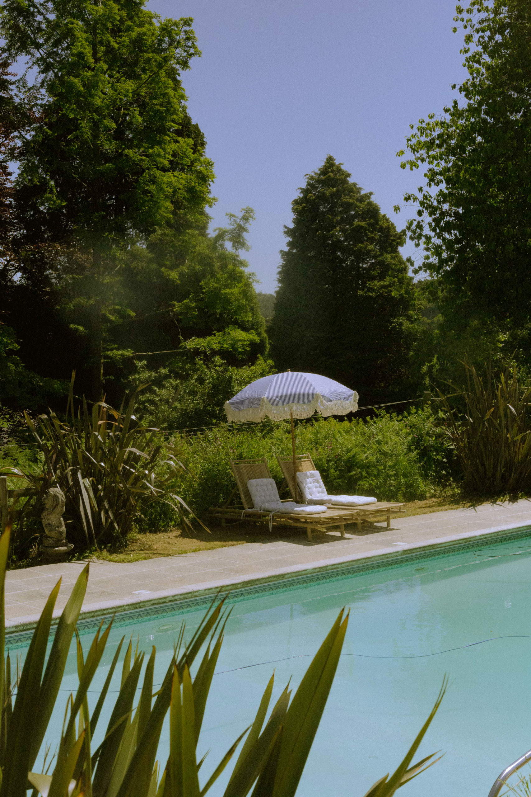 The swimming pool at Glebe