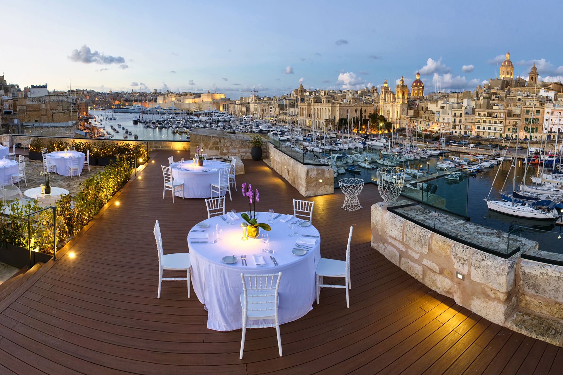Sheer Bastion overlooking Malta