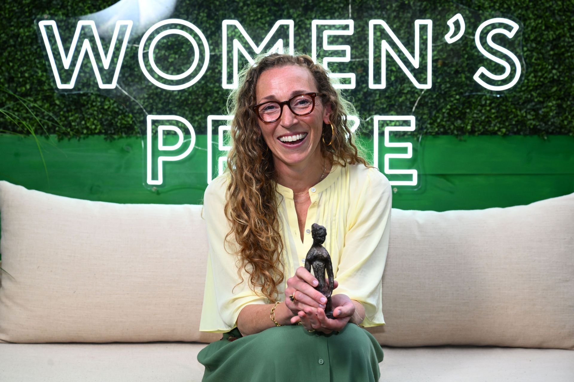 Virginia Evans at the 2026 Women's Prize Trust Summer Party