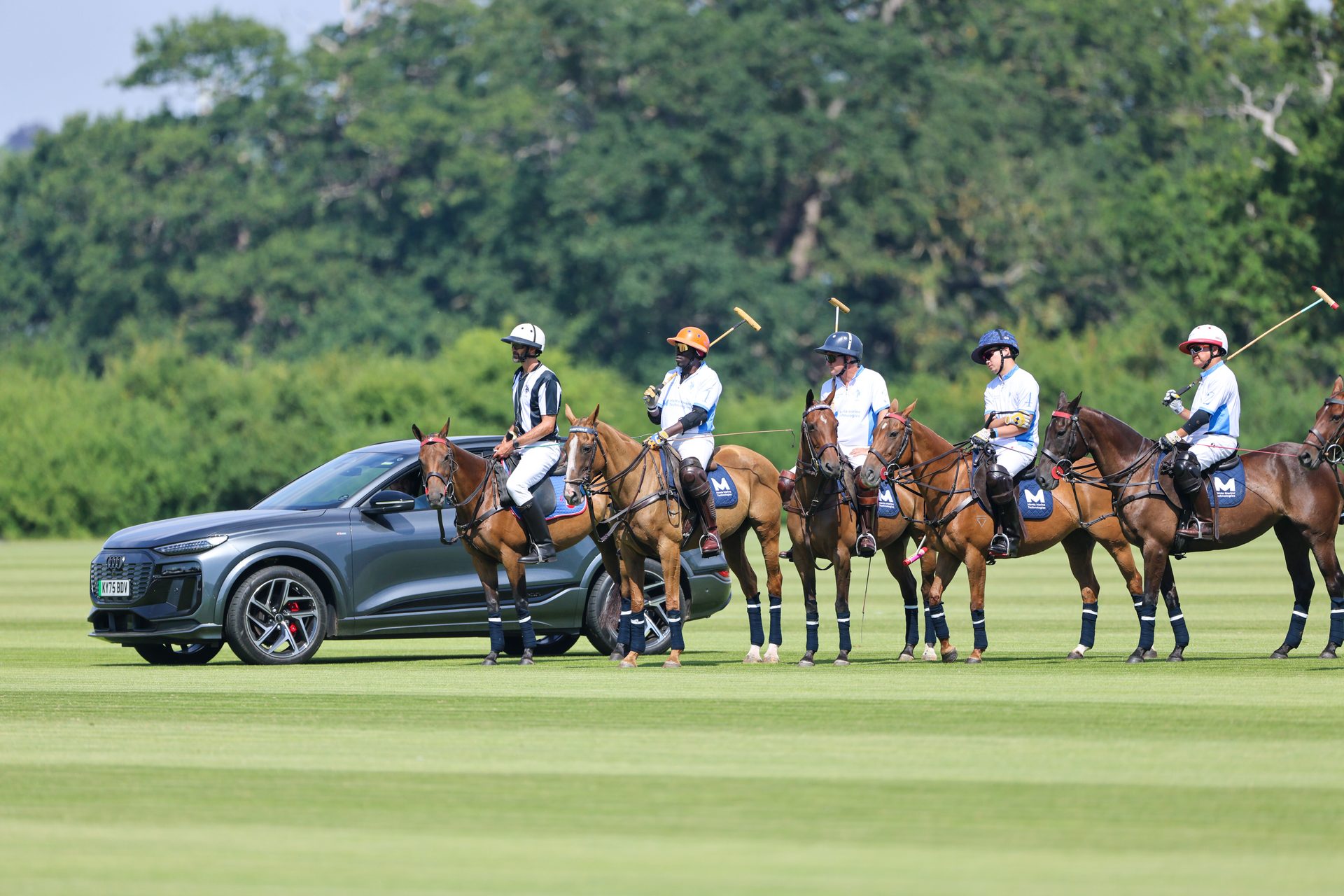 Audi presented the Q6 alongside this year's competitors.