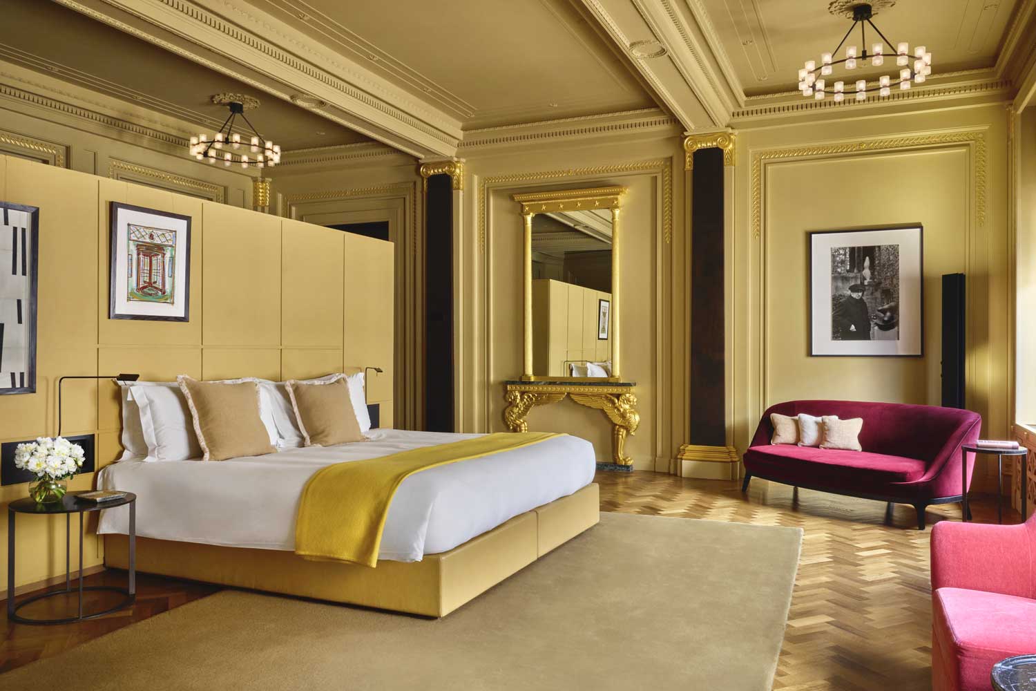 Hotel Café Royal Royal Suite Bedroom